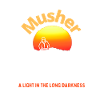 Musher dog sledding