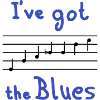Blues Scale in E - dark