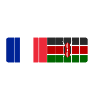 Kenya and France feed 100%