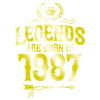 1987 legends born in