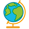 Globe Géographie du monde