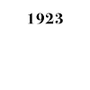 Funny Birthday Limited Issue 1923