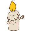 Candle - Dab, dabbing, dancing