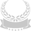 Laurel Wreath Banner Stars Empty