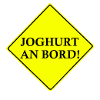 Joghurt an Bord