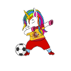 Spain football dabbing gift