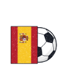 Spanien Fußballmannschaft Flagge Geschenk