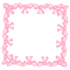 frame square square loop pink