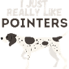 J’aime vraiment Pointers Dog Gift