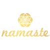 Namaste Yoga Fiore d'oro della vita Shanti Ornamento
