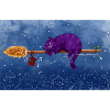 Chat volant
