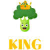 Broccoli King Broccoholic Vegetable Vegetarian
