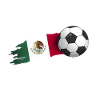 Cadeau de football au Mexique