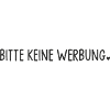Bitte keine Werbung mit Herz