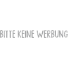 Briefkastenaufkleber Bitte keine Werbung