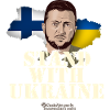 Ukraine Suomi Stand with Ukraine