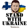 Ukraine Finland Supporters T-Shirt