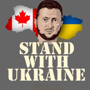 Ukraine Kanada Stand with Ukraine