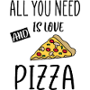 Pizza Love Zitat