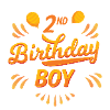 Birthday boy 2nd