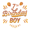 Birthday boy 7th