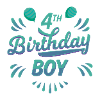 Birthday boy 4th