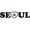 Seoul Love Heart Taegeukgi Flag