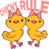 Chicks Rule Girlfriends Team