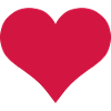 Heart symbol red - Love