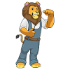 Lion Mechanic Screwdriver Workshop