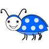 May beetle blue