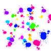 Bunte Kleckserei
