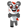 Zombie Panda Halloween
