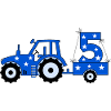 5th Birthday Tractor