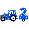 2nd birthday tractor