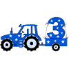 3rd Birthday Tractor