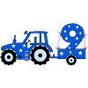9th Birthday Tractor