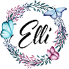 Elli, Navn, Bogstaver, Blomsterkrans, Gave