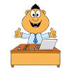 ARBEIT - JOB - BÜRO - MITARBEITER - CHEF