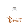 Barista Caféine Barman Latte Macchiato