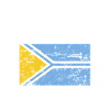 Tuva flagga säger