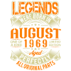1969 August Birthday Legend