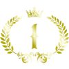 Couronne à 1 numéro