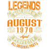 1970 August Birthday Legend