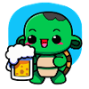 Tortue Bière Kawai