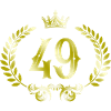 Couronne de 49 chiffres