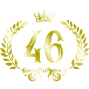 46 Number Wreath