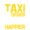 Retired happy taxi driver