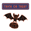Süßes oder Saures einfaches Halloween