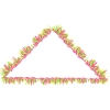 triangle nature symbole herbe